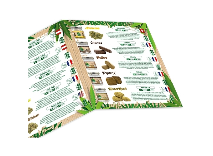 CARTE SAVEUR CBD BUDSENSE