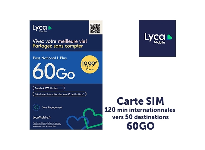 CARTE SIM LYCA MOBILE PASS NATIONAL L PLUS (1)
