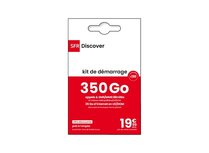CARTE SIM SFR DISCOVER 350 GO APPELS SMS ILLI. (1)