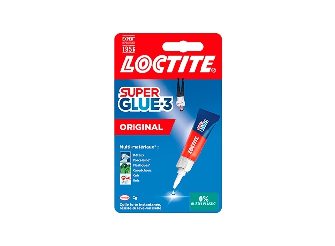 CARTE SUPER GLUE 3 LIQ. 3g ORIGINAL (24)