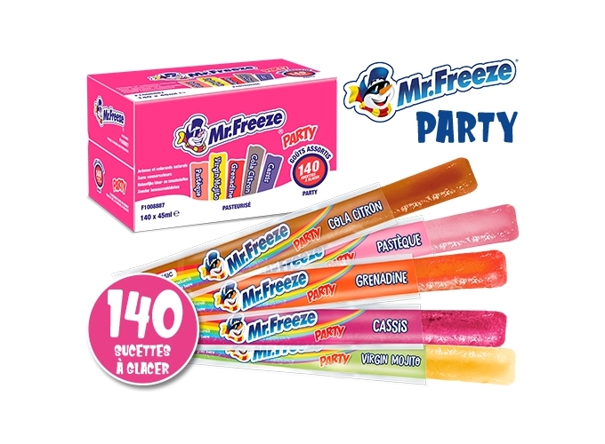 CARTON 140 MISTER FREEZE PARTY 45ML BEST OF (1)