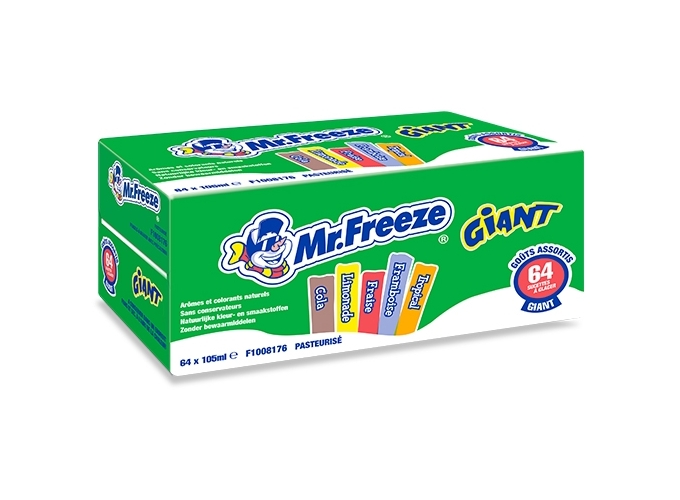 CARTON 64 MISTER FREEZE GIANT 105 ML CLASSIC (1)