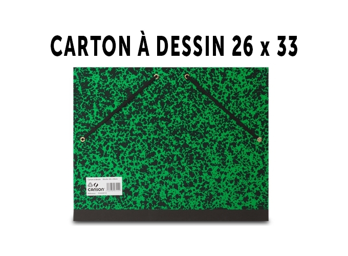 CARTON DESSIN VERT 260X330    ELASTIQUE  (1)