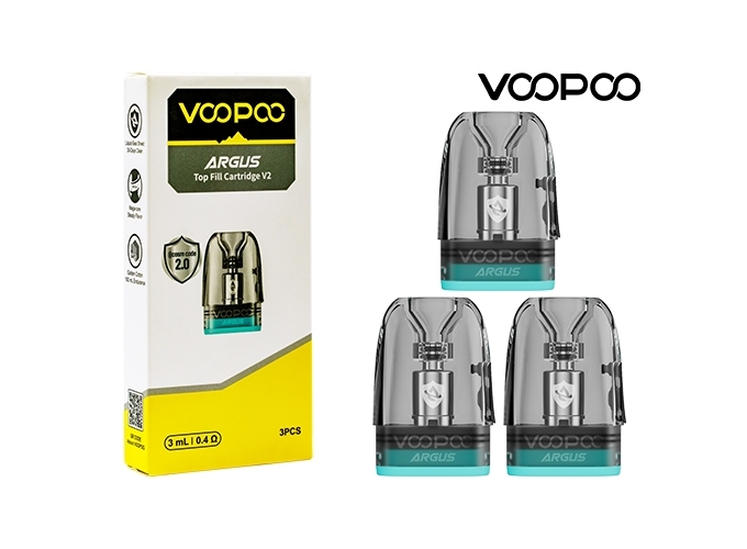 CARTOUCHE TOP FILL V2 VOOPOO 2 ML 0.4 Ohm (3)