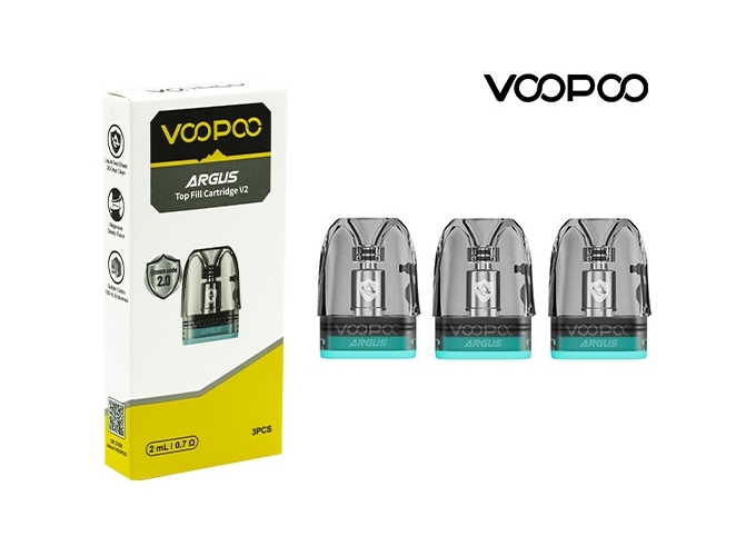 CARTOUCHE TOP FILL V2 VOOPOO 2 ML 0.7 Ohm (3)