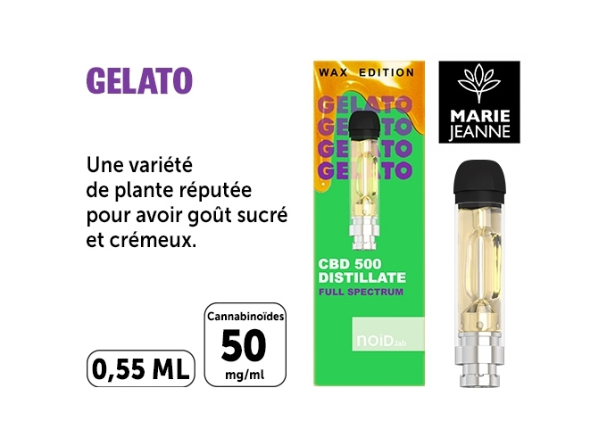 CARTRIDGE CBD 500 GELATO (12)