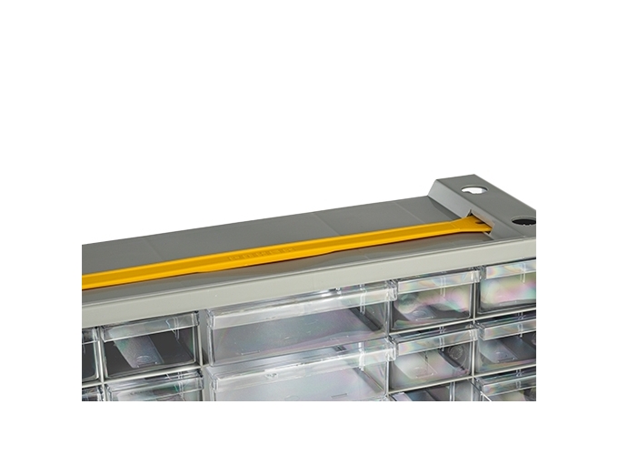 CASIER RANGEMENT 25 CASES POUR PILES MINIAT ET ACC