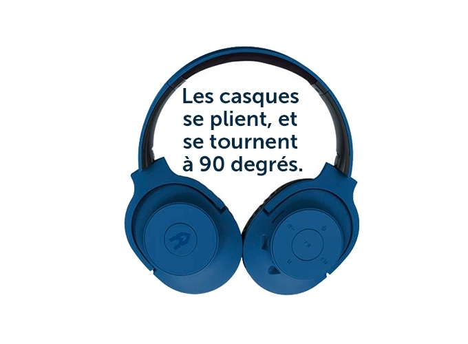 CASQUE BLUETOOTH MP3 KIT MAIN LIBRE BLEU (1)