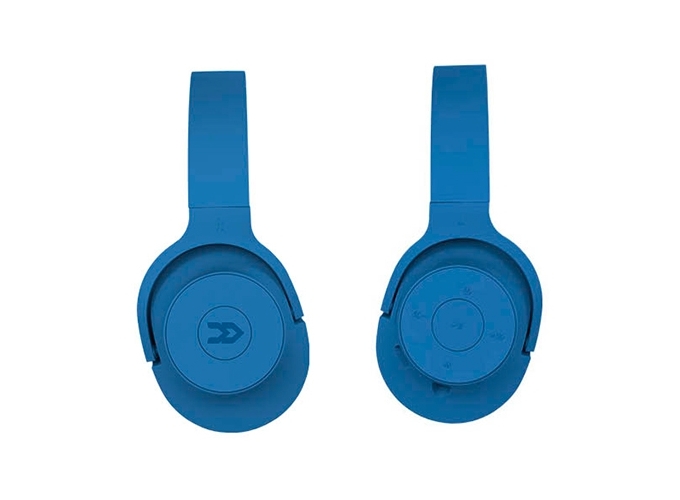 CASQUE BLUETOOTH MP3 KIT MAIN LIBRE BLEU (1)