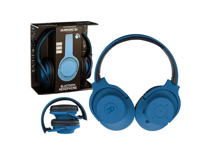 CASQUE BLUETOOTH MP3 KIT MAIN LIBRE BLEU (1)