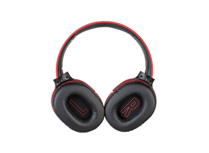 CASQUE BLUETOOTH MP3 KIT MAIN LIBRE ROUGE (1)