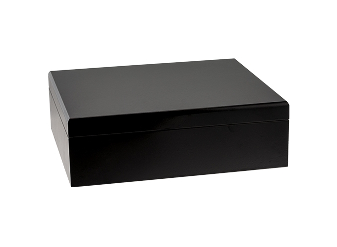 CAVE A 12 CIGARES NOIR 26 X 22 X 8 CM