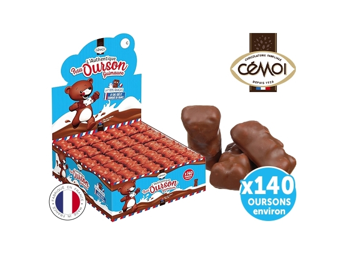 CEMOI BTE 140 PETIT OURSON LAIT GUIMAUVE 11.5g (1)