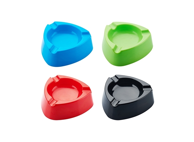 CENDRIER PLASTIC ASHTRAY 6 COULEURS (PR.24)