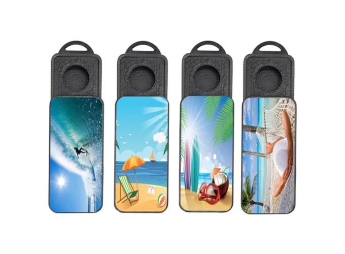 CENDRIER POCHE 100% DECORS PLAGE  (PR.24)