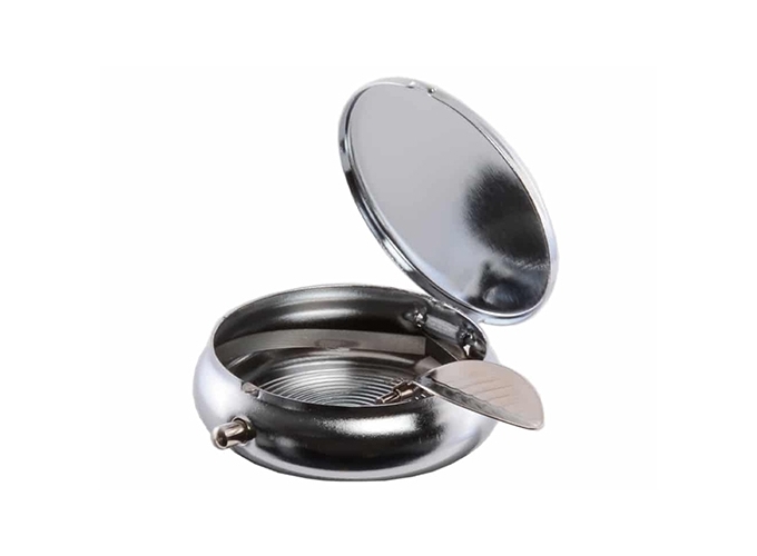 CENDRIER POCHE  METAL UNI 4.8cm  (PR.12)