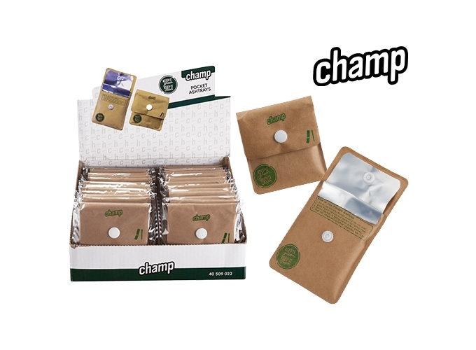 CENDRIER POCHE RECYCLE KRAFT ASHTRAY (PR.24)