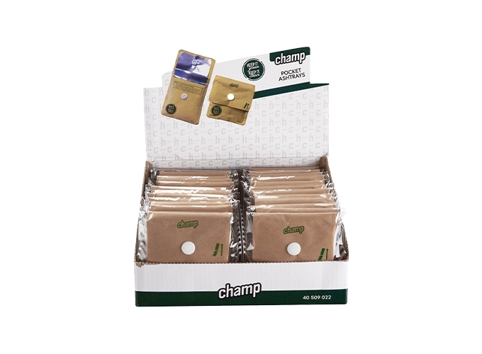 CENDRIER POCHE RECYCLE KRAFT ASHTRAY (PR.24)