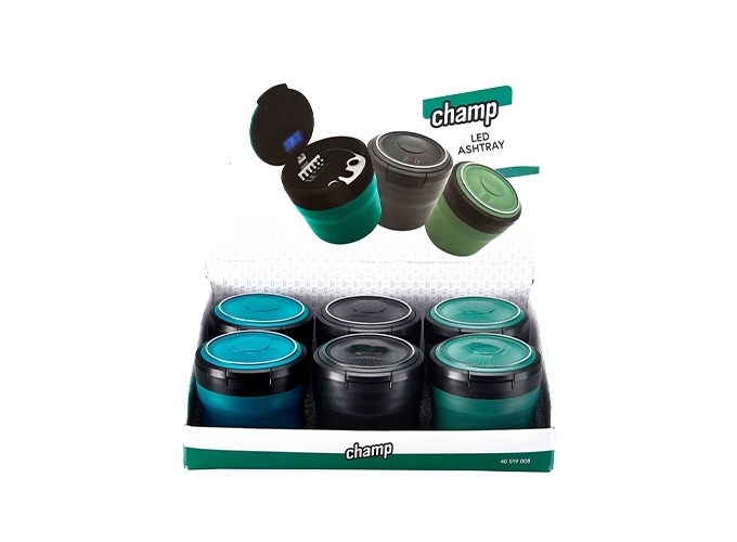 CENDRIER ROUND ASHTRAY LED (PR.6)