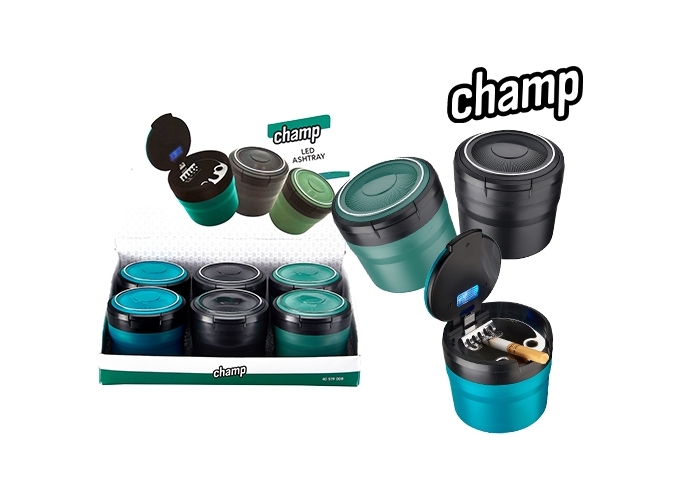 CENDRIER ROUND ASHTRAY LED (PR.6)