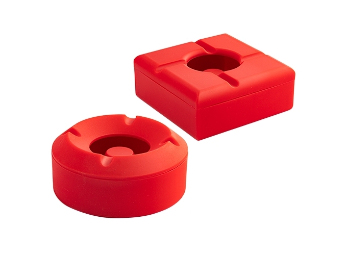 CENDRIER SILICON 10 cm (12 FORME ET COUL. ASS.)