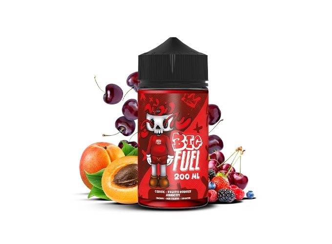 CERISE FRUIT ROUGE ABRICOT 200 ML BIG FUEL LIQUIDE