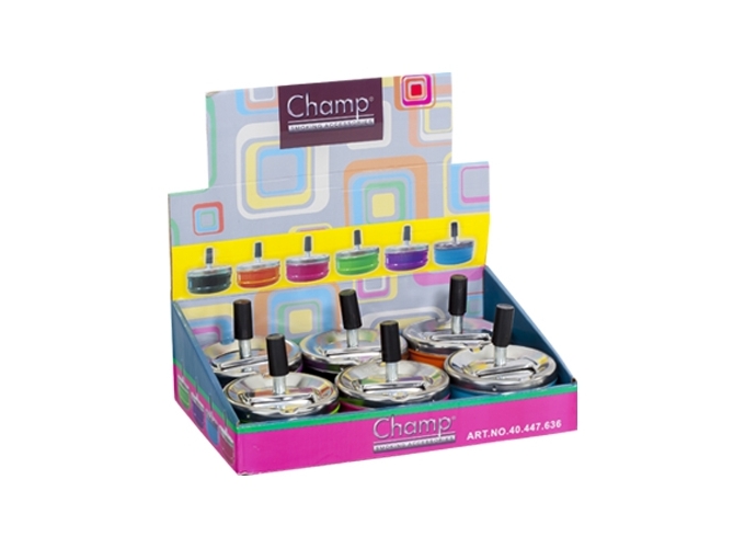 CHAMP CENDRIER METAL COLORS DIAM. 90mm         (6)