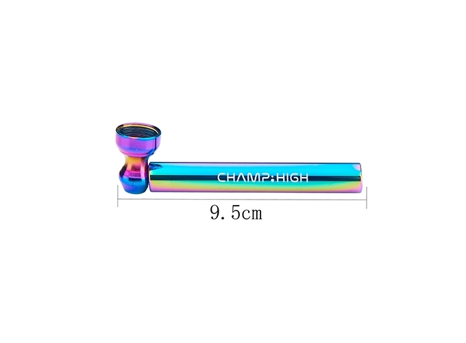 CHAMP HIGH RAIMBOW GLASS PIPE GRINDER  (PRES.24)