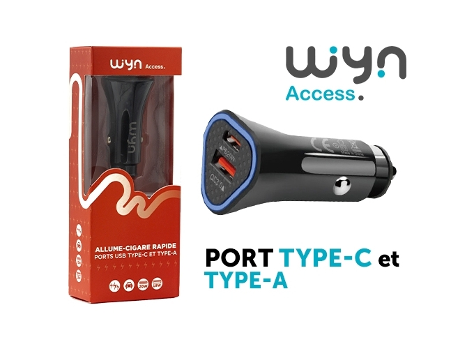 CHARGEUR ALLUME CIGARE ULTRA RAPIDE 38W  (1)