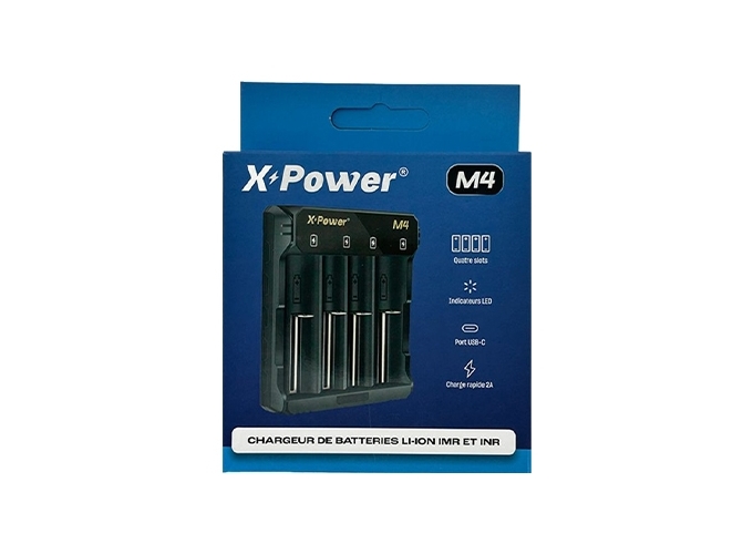 CHARGEUR DOUBLE ACCUS XPOWER X4