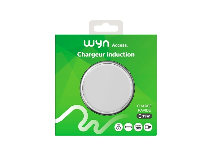 CHARGEUR INDUCTION WHITE  15W    (1)