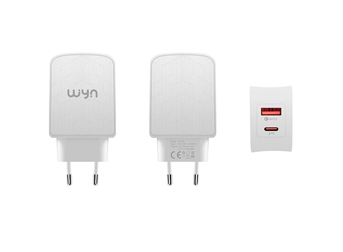 CHARGEUR SECTEUR FAST USB(18W) ET USB-C (20W) (1)
