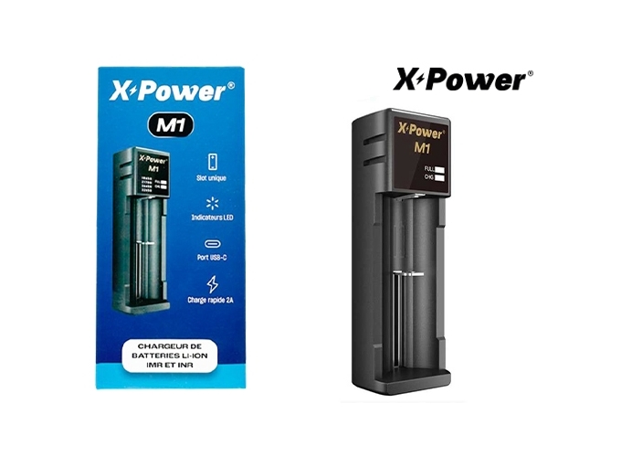 CHARGEUR SIMPLE ACCUS XPOWER M1