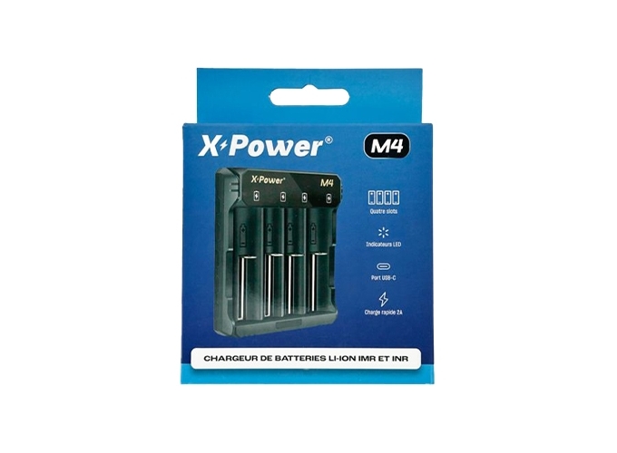 CHARGEUR TRIPLE ACCUS XPOWER M4