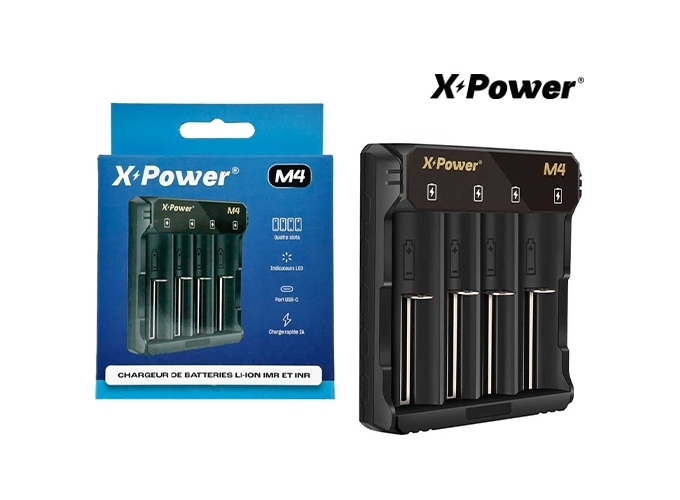 CHARGEUR TRIPLE ACCUS XPOWER M4