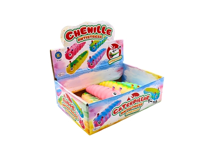 CHENILLE ANTISTRESS STRECHY 16CM (BTE.12)