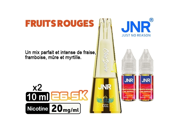 CHICSPIRE JNR FRUIT ROUGE 20MG ML