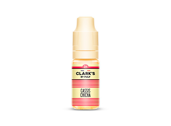 CLARK'S 10 ml CASSIS CHICHA NICOTINE 06 Mg