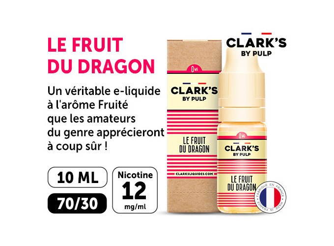 CLARK'S 10 ml  FRUIT DU DRAGON   NIC. 12 Mg