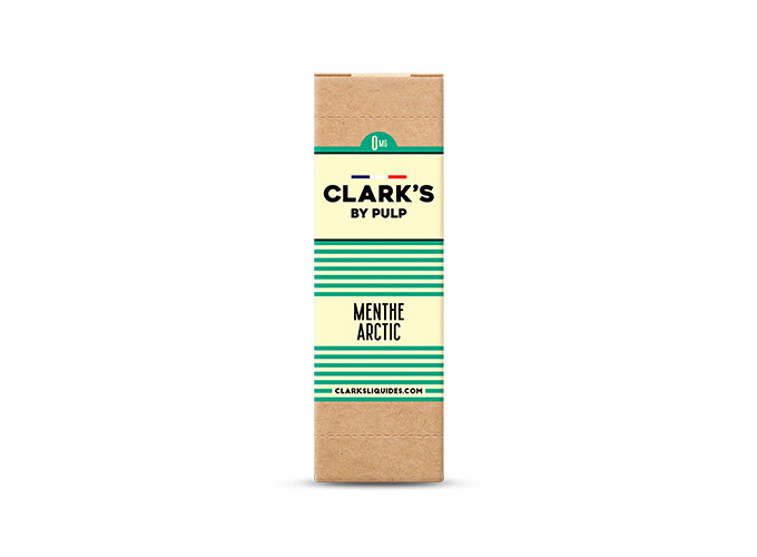 CLARK'S 10 ml MENTHE ARCTIC NICOTINE 00 Mg