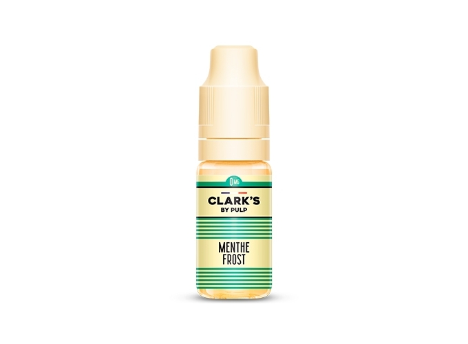 CLARK'S 10 ml MENTHE FROST NICOTINE 00 Mg