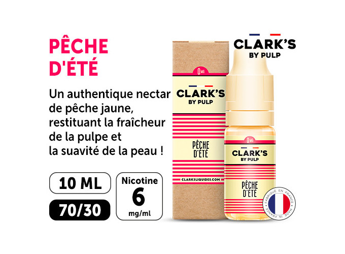 CLARK'S 10 ml PECHE NICOTINE 06 Mg
