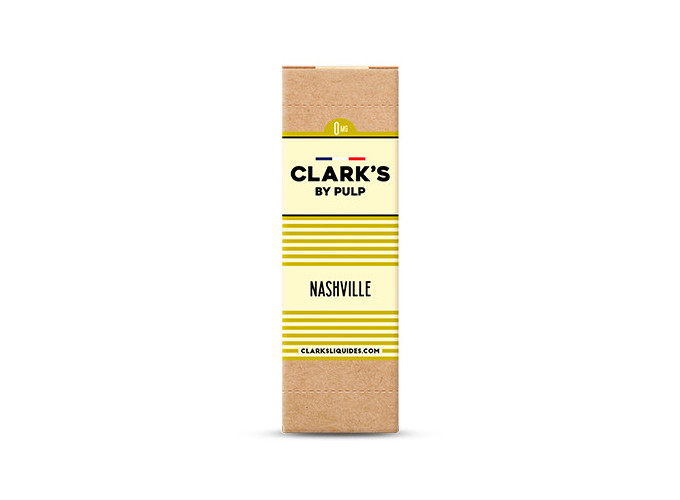 CLARK'S 10 ml TABAC BL. NASHVILLE NICOTINE 03 Mg