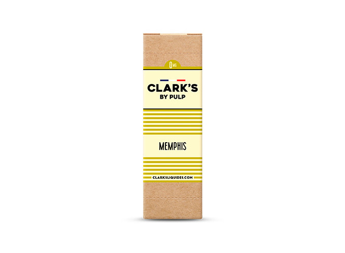 CLARK'S 10 ml TABAC MEMPHIS NICOTINE 06 Mg