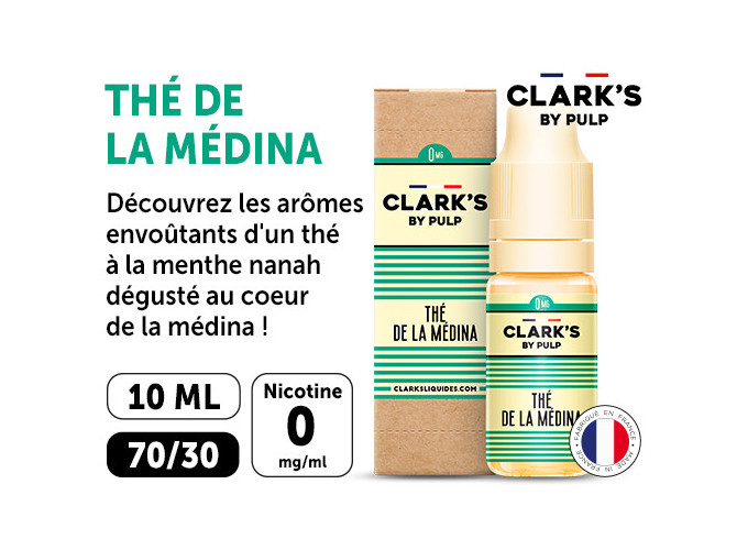 CLARK'S 10 ml  THE MEDINA   NIC. 00 Mg