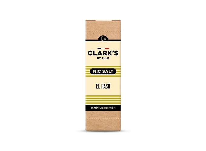 CLARK'S EL PASO  SEL DE NICOTINE 10 Mg Ml