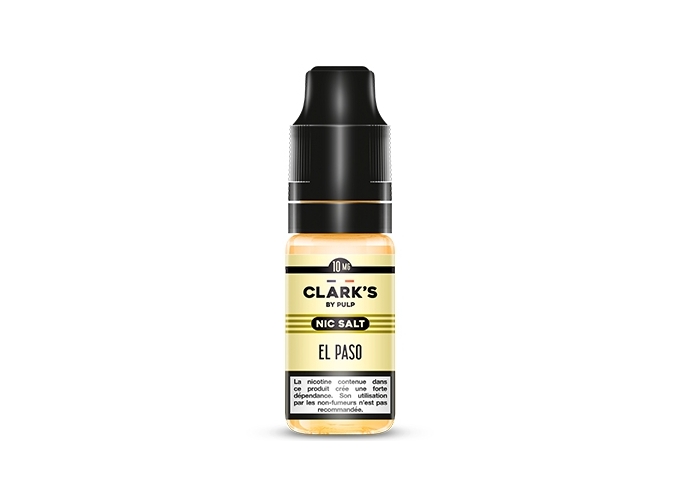 CLARK'S EL PASO  SEL DE NICOTINE 10 Mg Ml