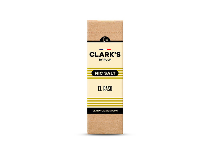 CLARK'S EL PASO  SEL DE NICOTINE 20 Mg Ml