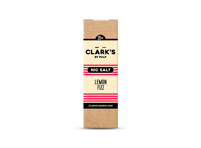 CLARK'S LEMON FIZZ  SEL DE NICOTINE 20 Mg Ml