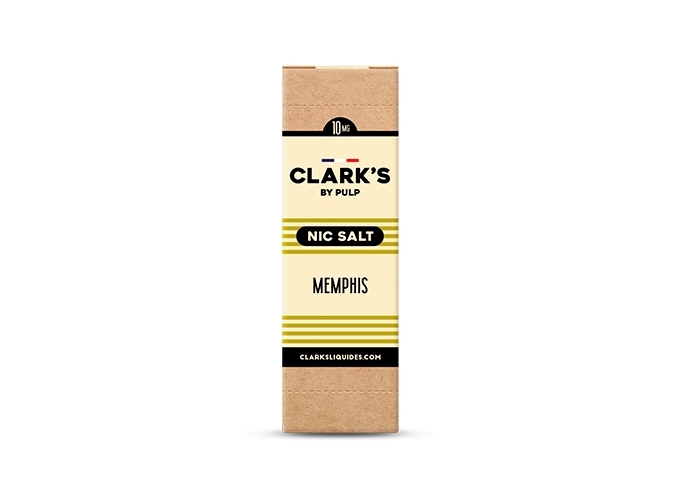 CLARK'S MEMPHIS SEL DE NICOTINE 10 Mg Ml